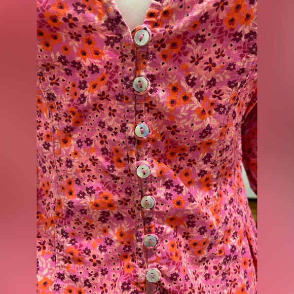 Free People I Found You Printed Top - Size XS - Picture 6 of 10